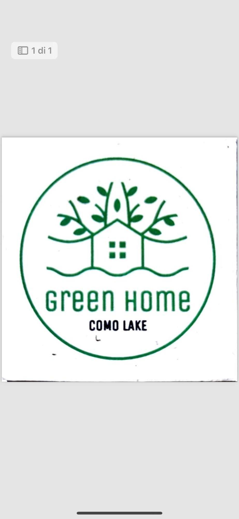 Green Home - Cernobbio Apt Como Kültér fotó