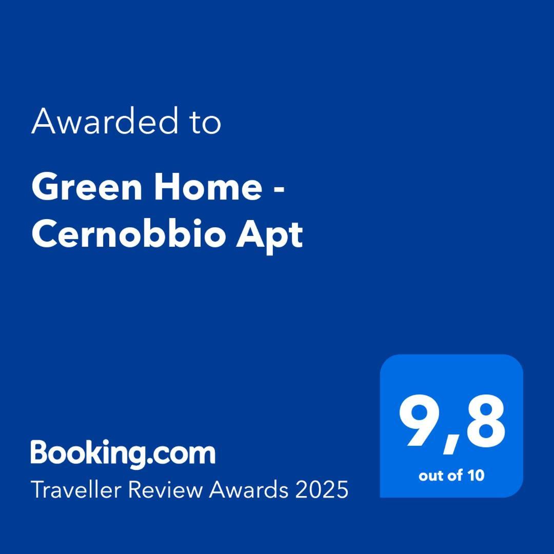 Green Home - Cernobbio Apt Como Kültér fotó