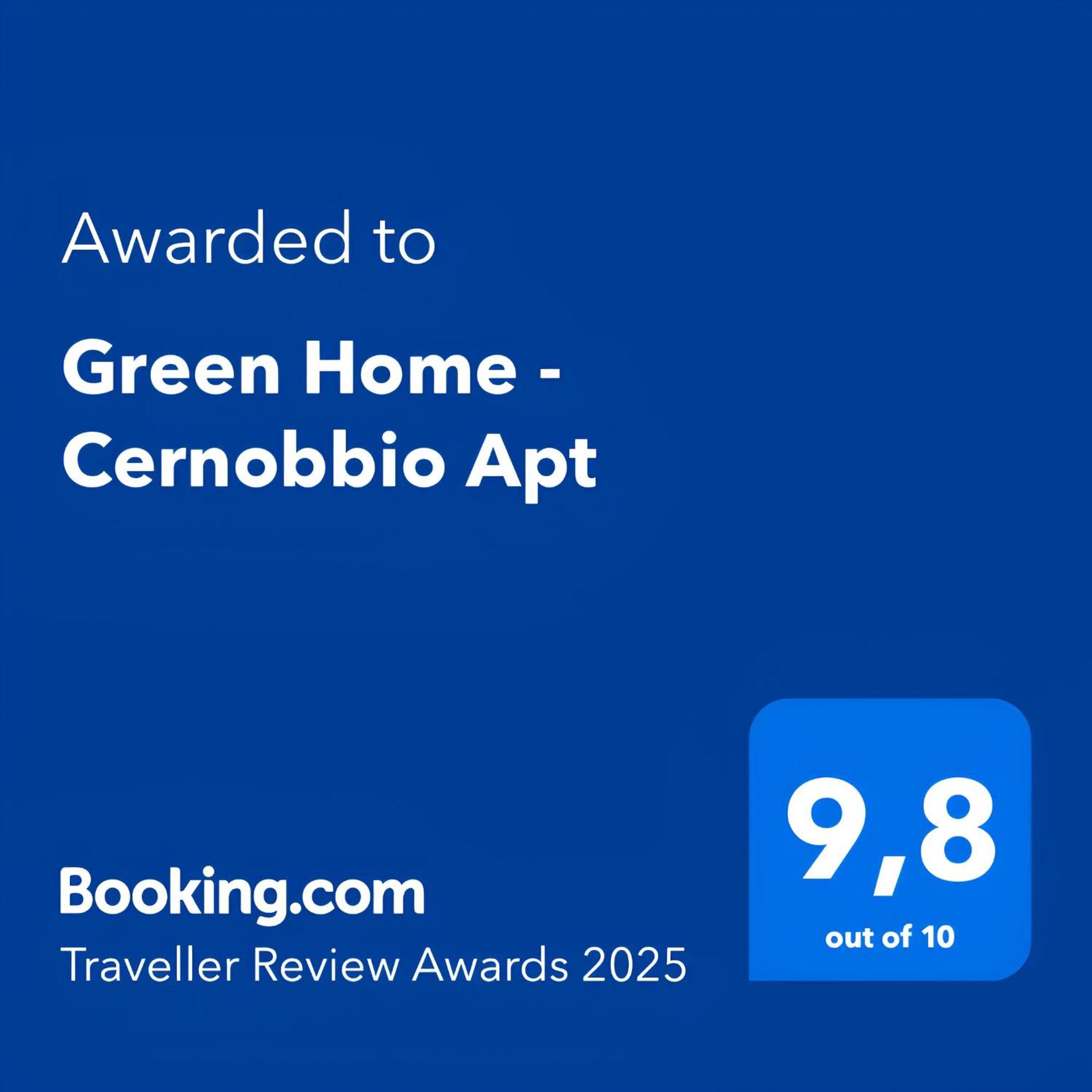 Green Home - Cernobbio Apt Como Kültér fotó